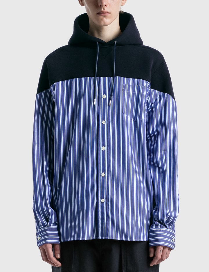Sacai - コットン シャツ パーカー | HBX - ハイプビースト(Hypebeast 