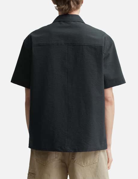 Panel Line Camp Collar Half Shirt view 12