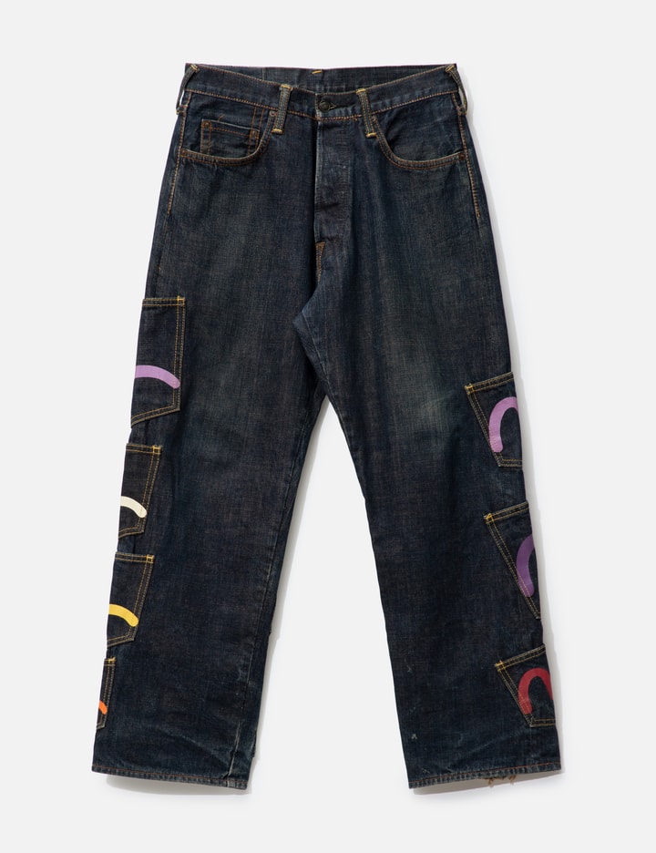 Evisu Multipocket Rainbow Denim