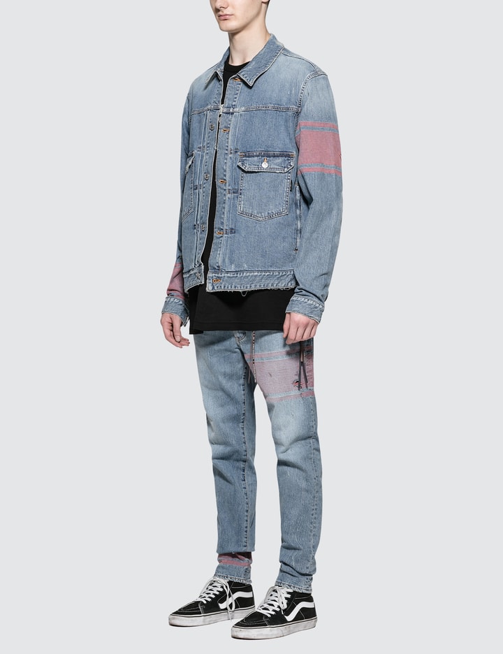 Skull Logo Denim Jacket Placeholder Image