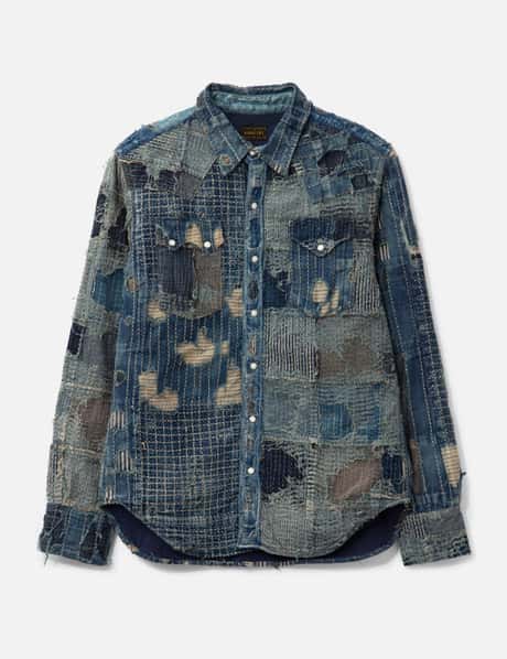 Kapital Nora x Kaya Boro Denim Shirt