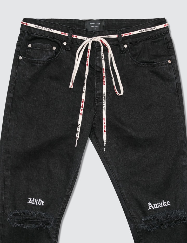 Wide Awake Destroyer Denim Jeans Placeholder Image