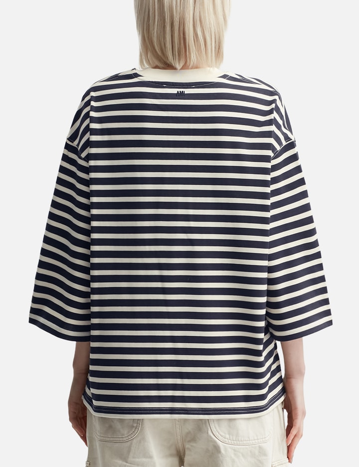 Ami Alexandre Mattiussi Ami Paris Striped T-shirt