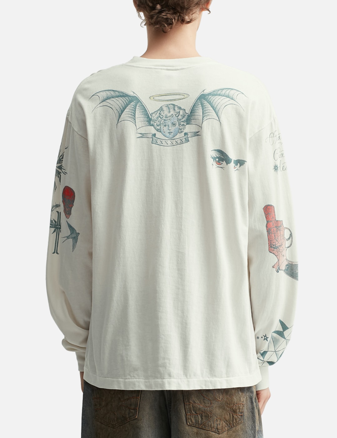 Tattoo DW Long Sleeve T-Shirt view 19