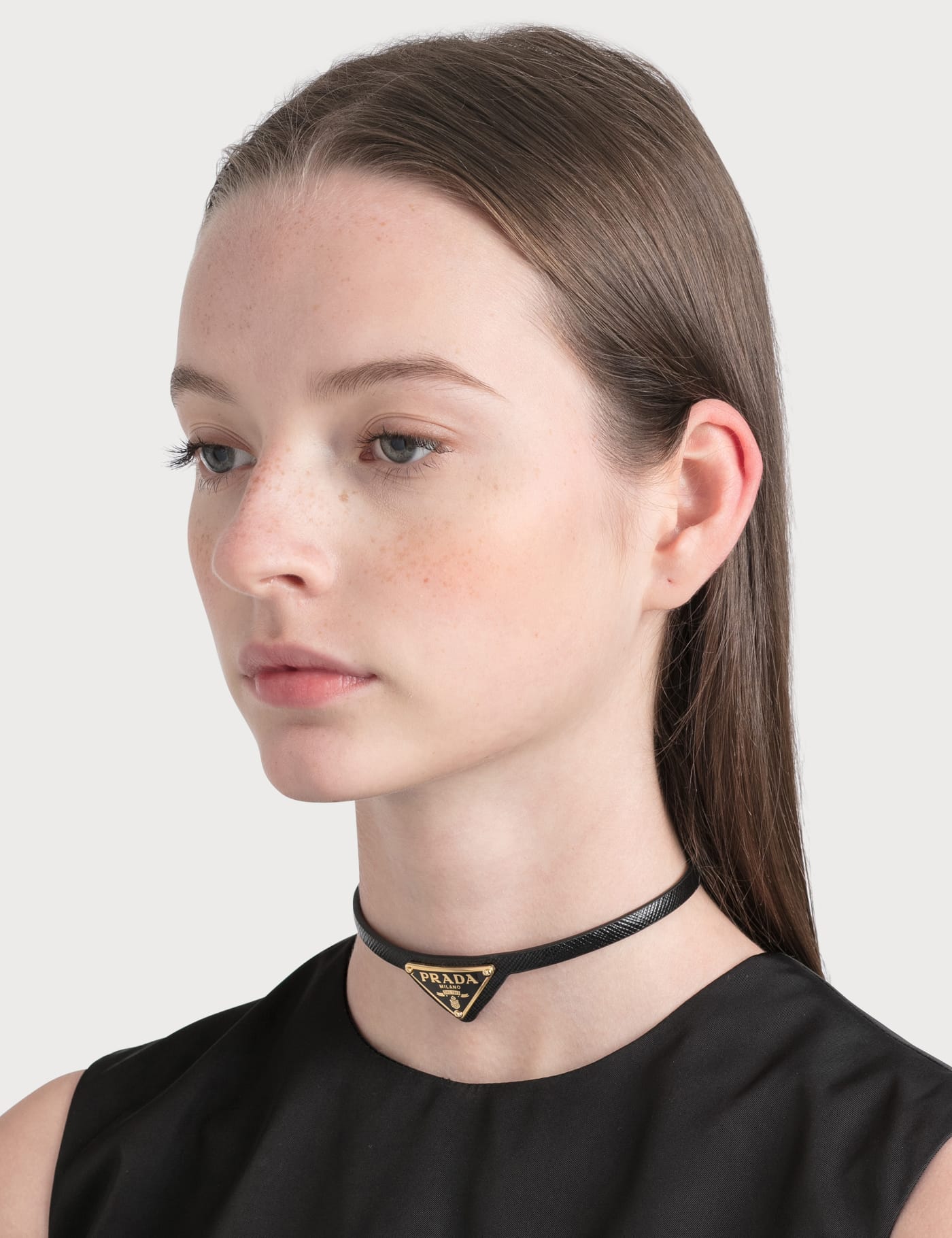 Prada Choker Gold Chain Necklace Authentic | Nuuly Thrift