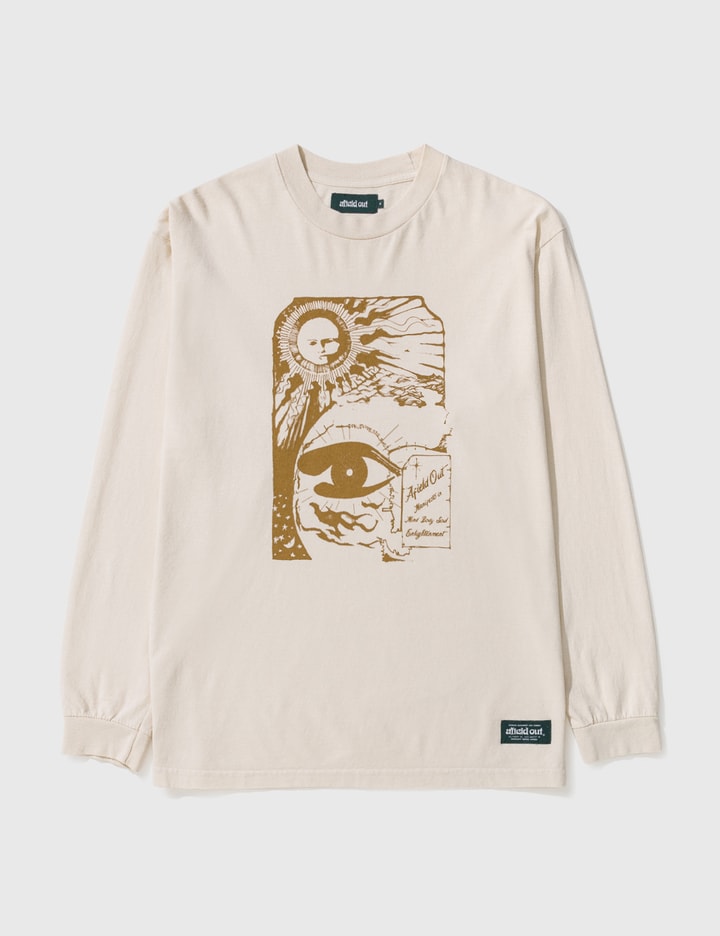 Afield Out Manifest Long Sleeve T-shirt In White