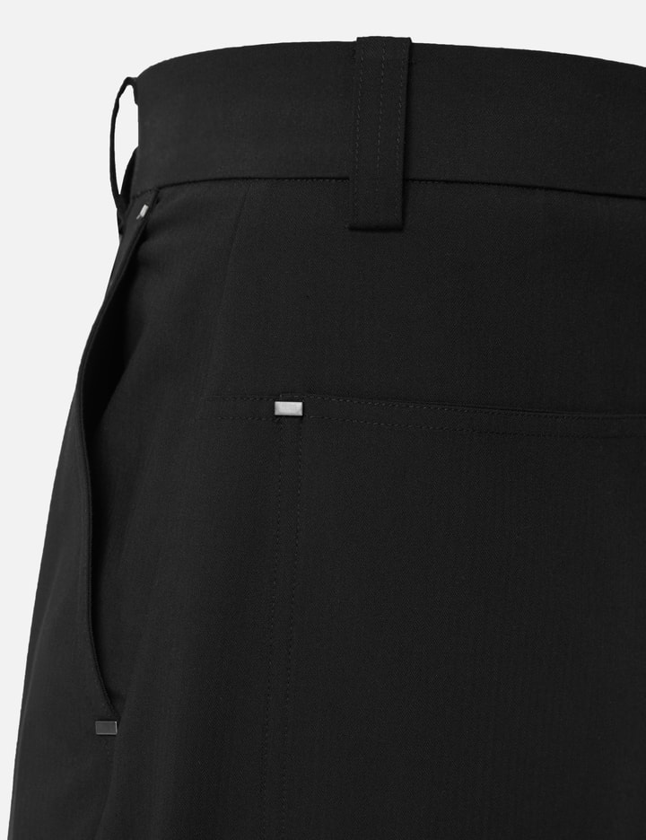 Team Wang Design Choices Cropped Wide-leg Trouser In Black