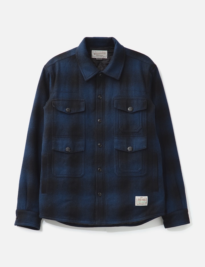 Ombre Check Shirt Jacket Placeholder Image