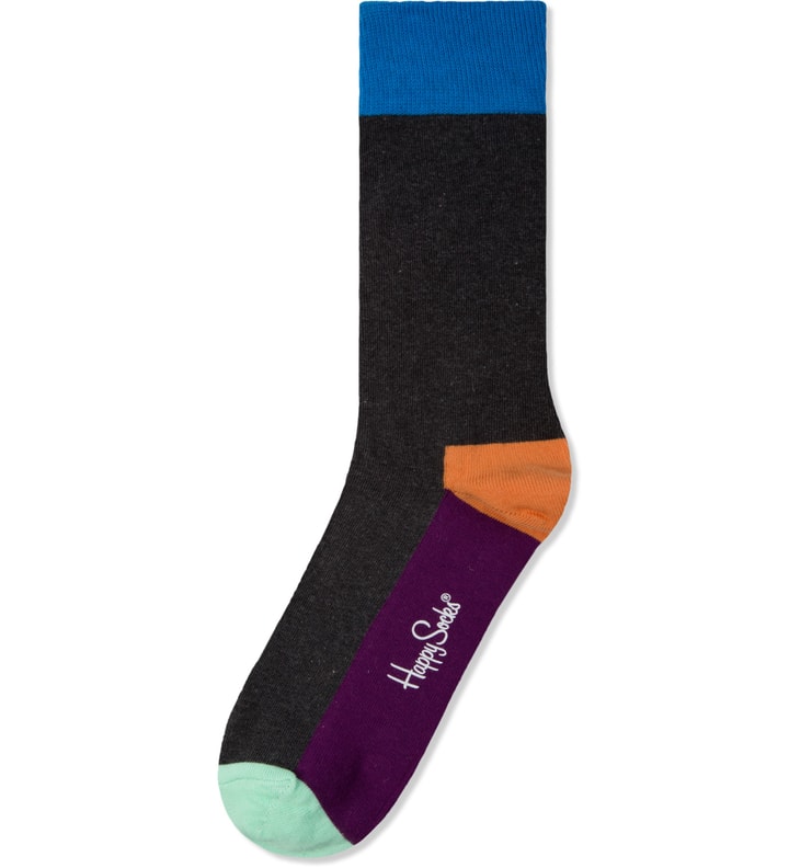 Purple/Blue Five Color Socks Placeholder Image