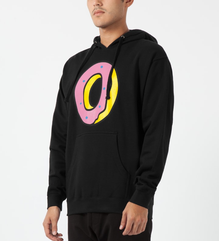 Black Single Donut Hoodie Placeholder Image