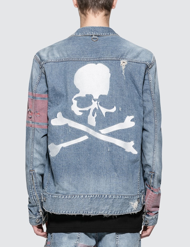 Skull Logo Denim Jacket Placeholder Image