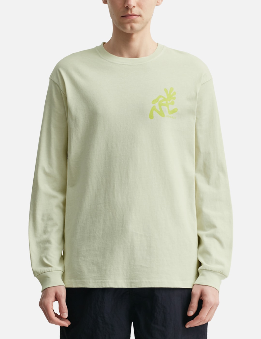 Running Man Long Sleeves T-Shirt Pigment Dyed view 11