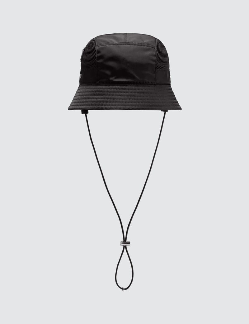 prada mesh bucket hat