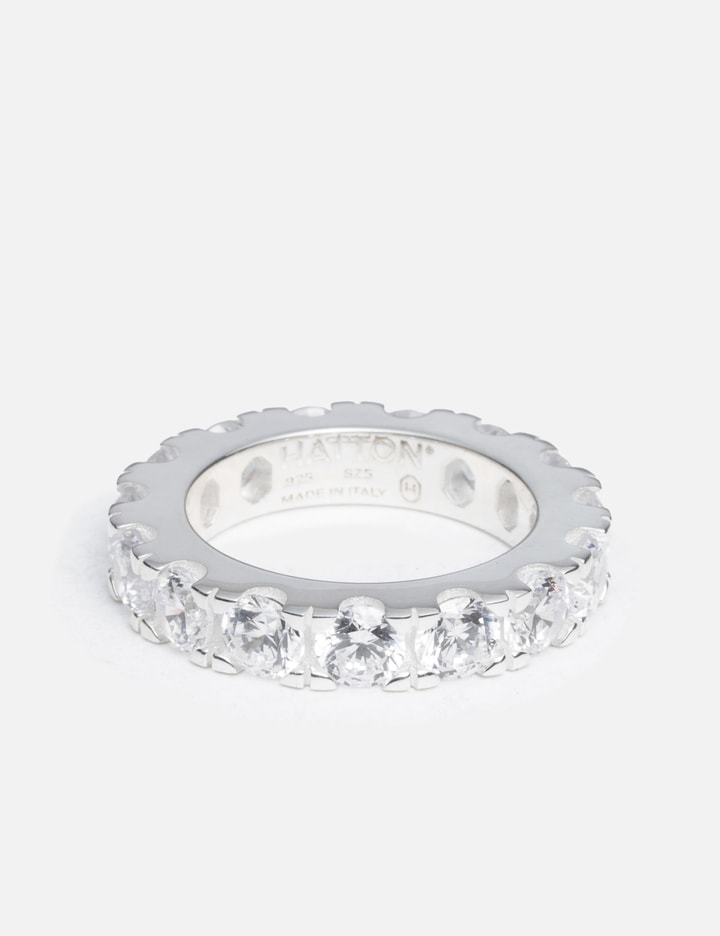 Hatton Labs Eternity Ring In White