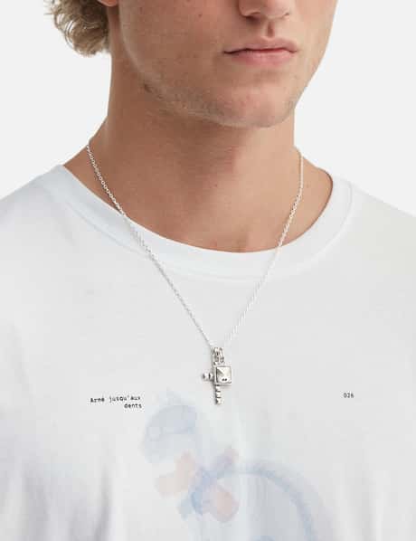 Studded Cross Necklace view 8