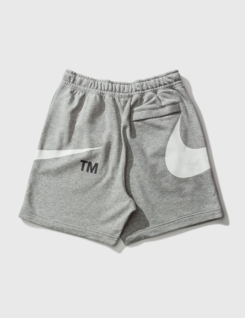nike grey cotton shorts