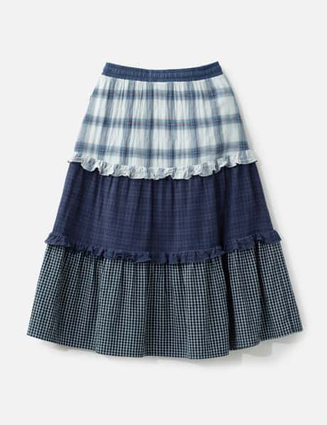 W Frill Long Skirt view 8