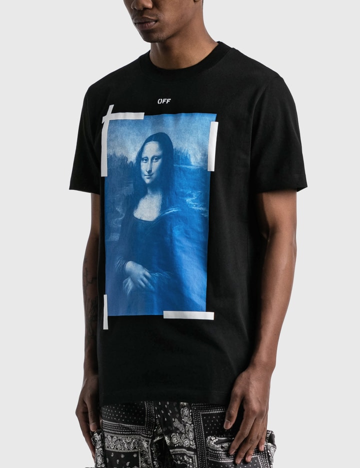Mona Lisa Graphic Slim T-shirt Placeholder Image