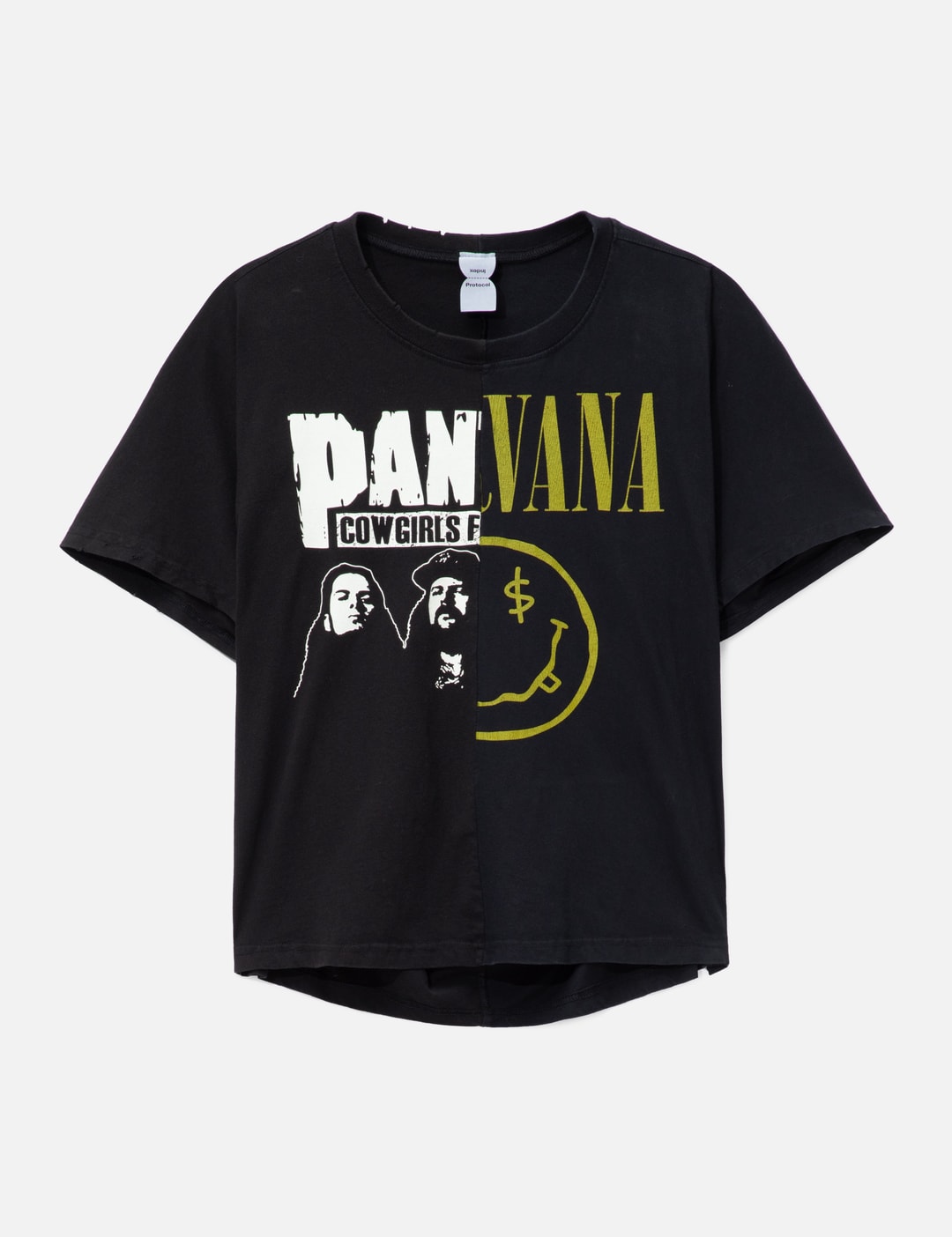 Fake Shoulder Seam T-Shirts