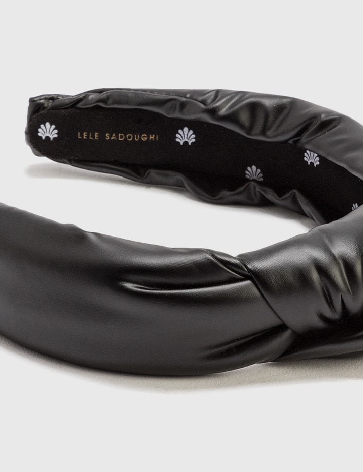 Faux Leather Knotted Headband Placeholder Image