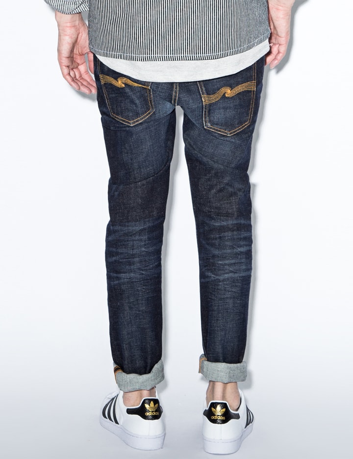 Blue Grim Tim Dry Selvage Denim Jeans Placeholder Image