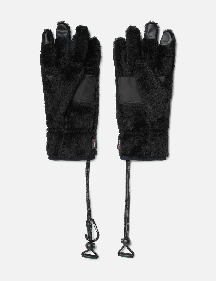 Shop And Wander High Loft Fleece Glove In Black