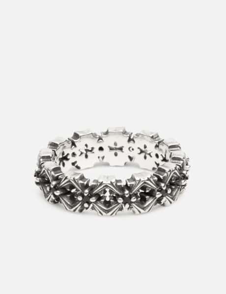 CRUCIS Quadruplets Classic Oxidised Ring view 6