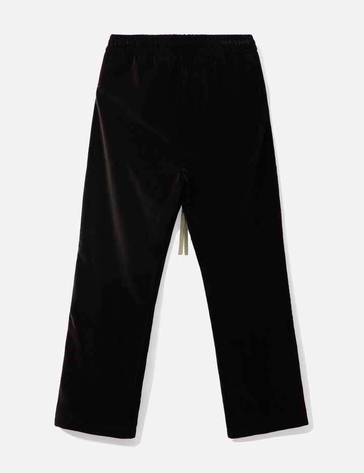 Shop Fear Of God Cotton Velvet Striped Forum Pant In Brown