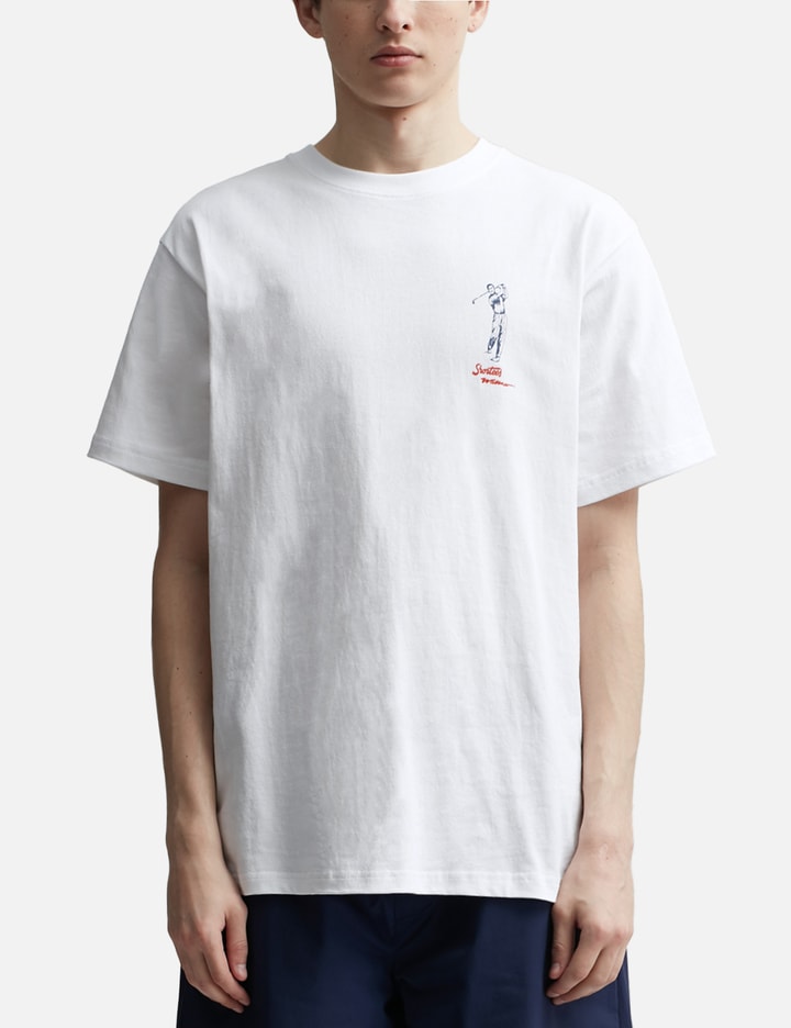 Shop Walker Golf Things Shortees 54 T-shirt In White
