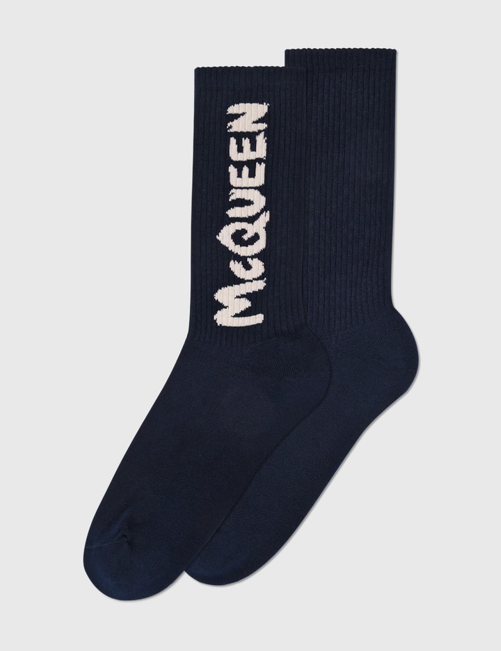 Mcqueen Graffiti Socks Placeholder Image