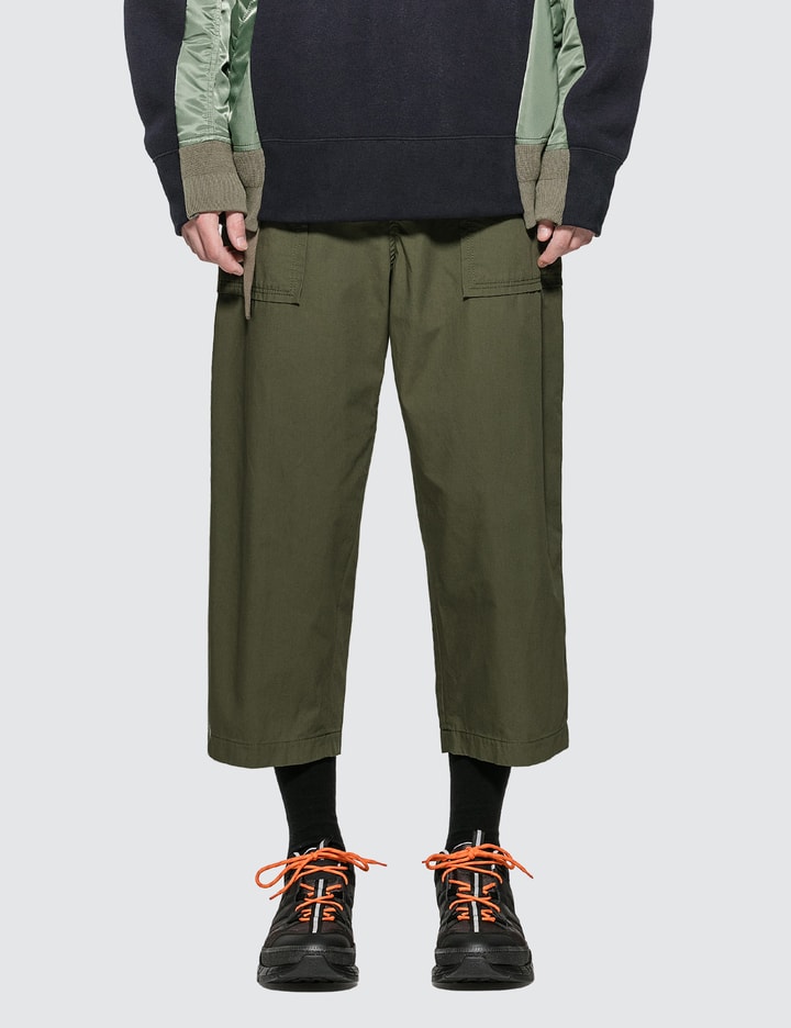 Fatigue Cropped Pants Placeholder Image