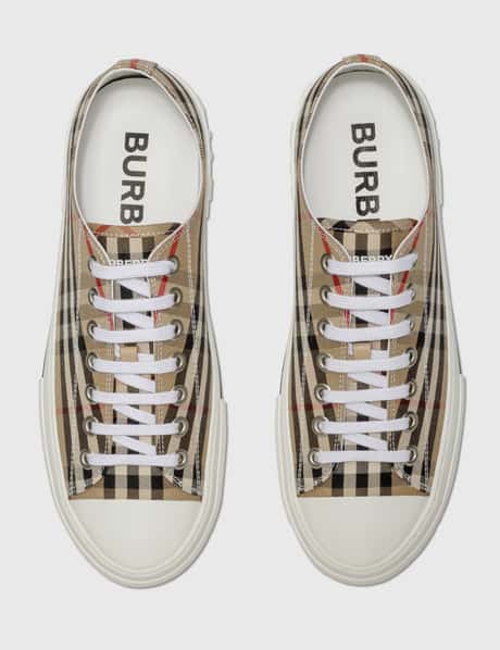 Burberry Vintage Check Cotton Sneakers HBX