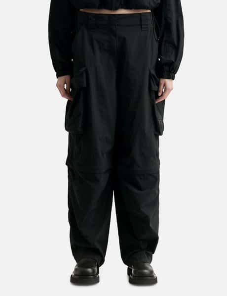 T By Alexander Wang BIG POCKET KNEE ZIP CARGO PANTS