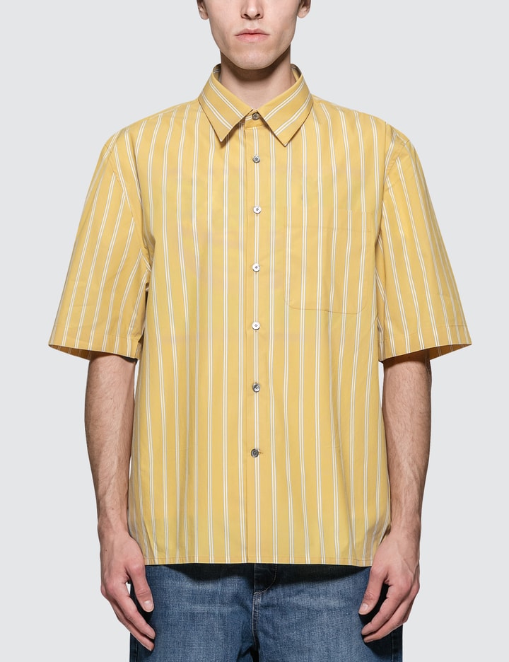 Oversized S/S Shirt with Chest Pocket Placeholder Image