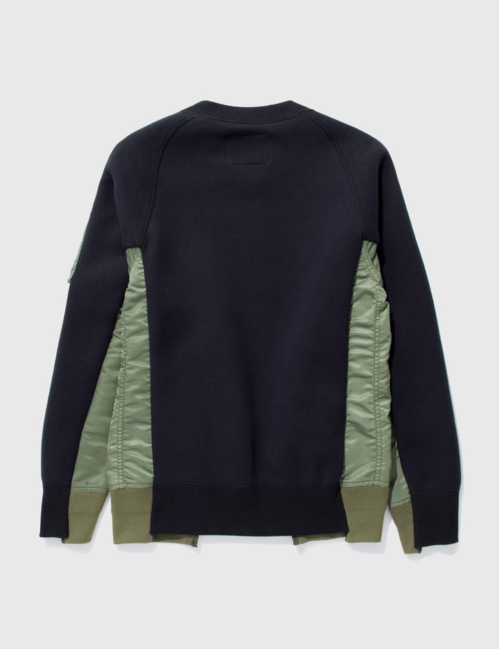 Sacai - スポンジスウェット MA-1 プルオーバー | HBX - ハイプ 