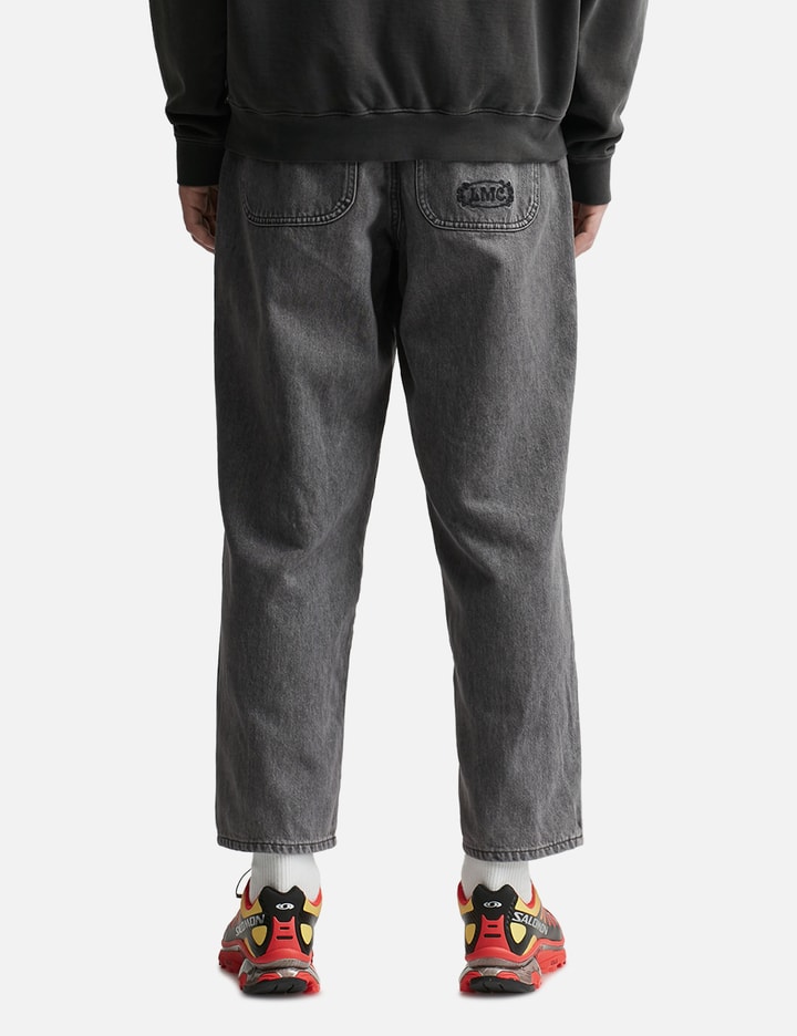 DOUBLE KNEE DENIM PANTS Placeholder Image