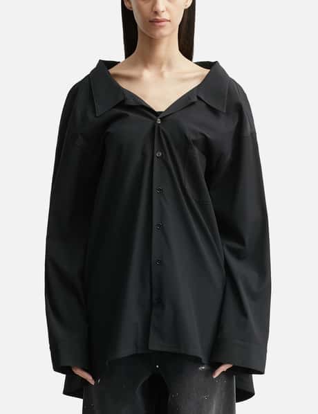 Technical Poplin Shirt Dress view 13