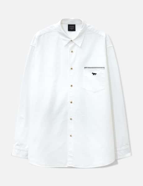 메종 키츠네 Maison Kitsune X Kuro Oxford Shirt