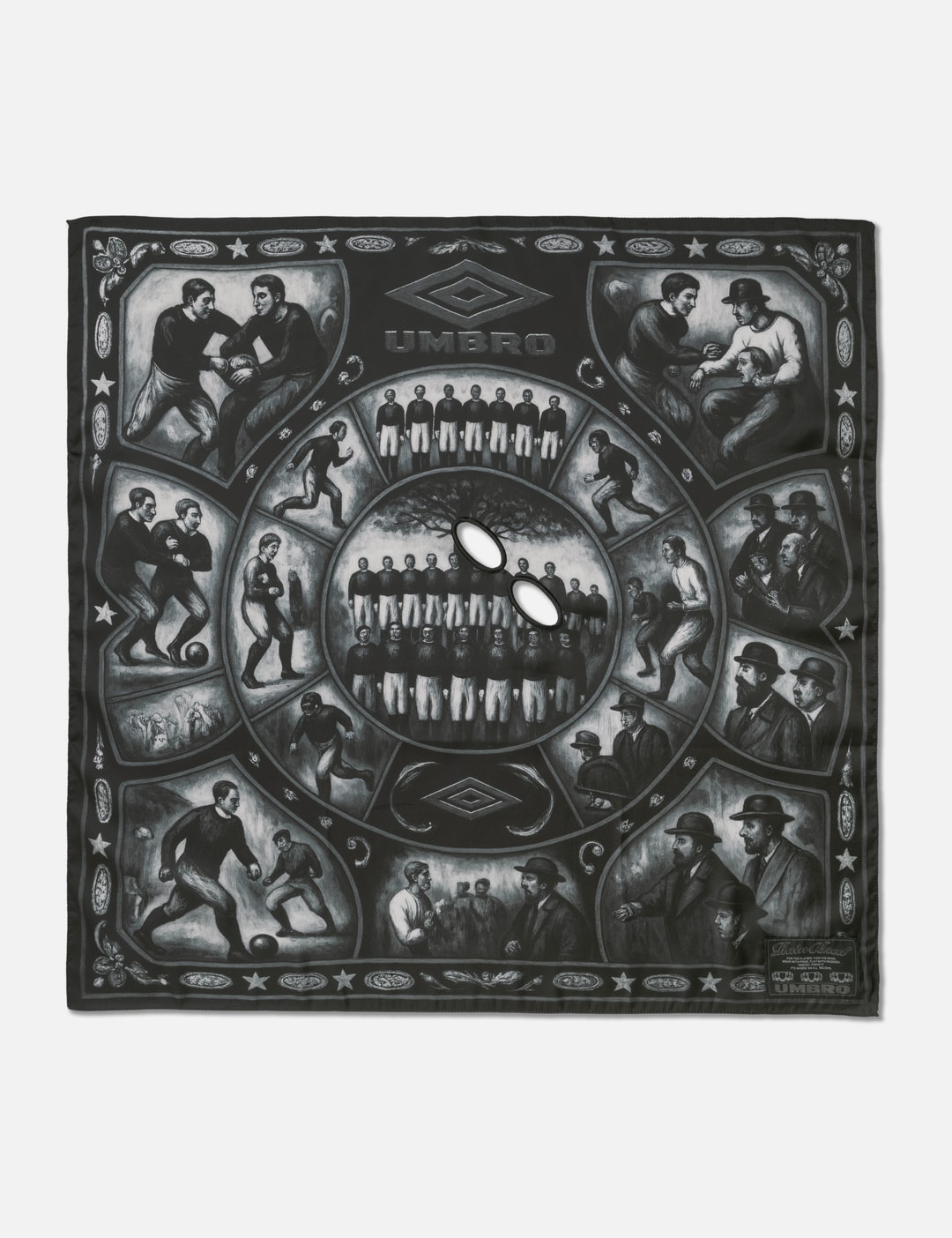 Umbro Slam Jam X Crowd Masked Foulard In Black/黑色/블랙/ブラック