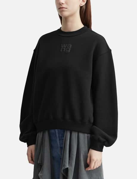 Puff Logo Essential Terry Crew Sweatshirt view 7