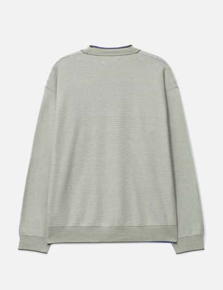 Blurred Emblem Knit Sweater view 8