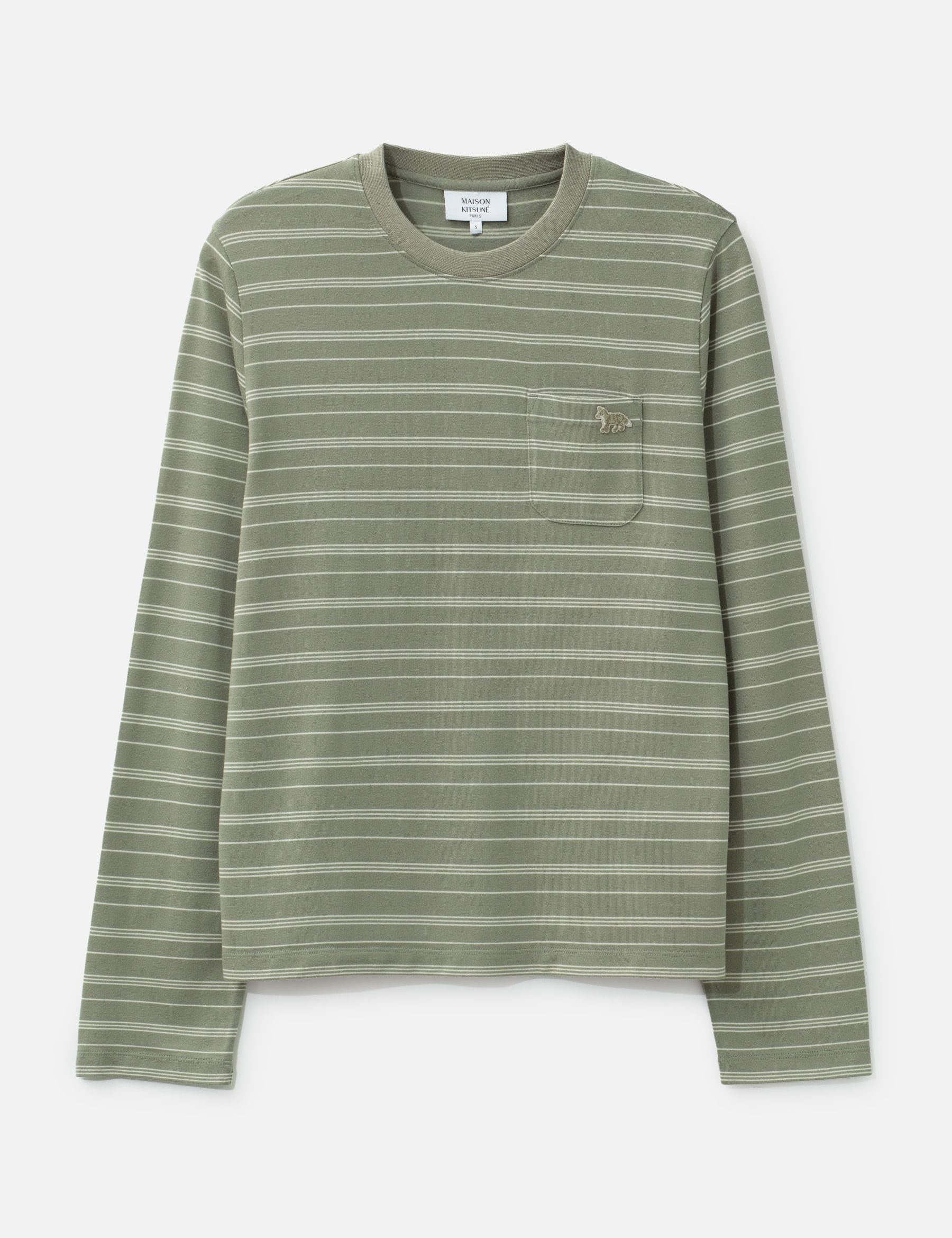 Striped Long Sleeve Regular T-Shirt view 16