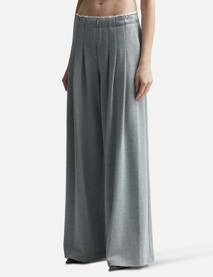 HIGH-WAISTED STRAIGHT-LEG TROUSERS Placeholder Image