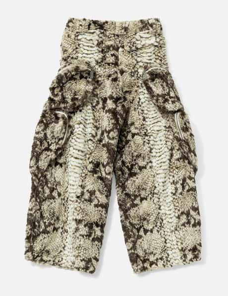 Snakes Pants Faux Fur Pocket Pants view 8