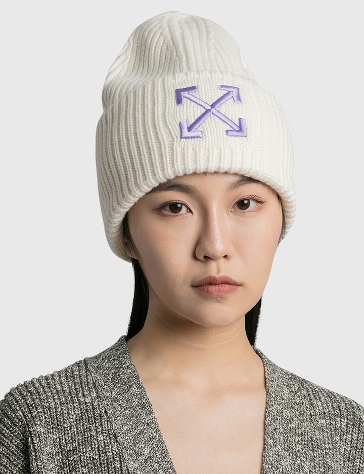 Arrow Ribbed Beanie Placeholder Image