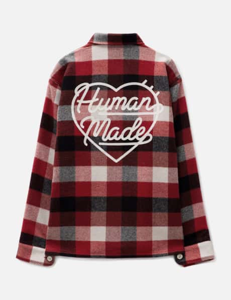 ヒューマンメイド WOOL OVERSHIRT Lサイズ 甘ったる