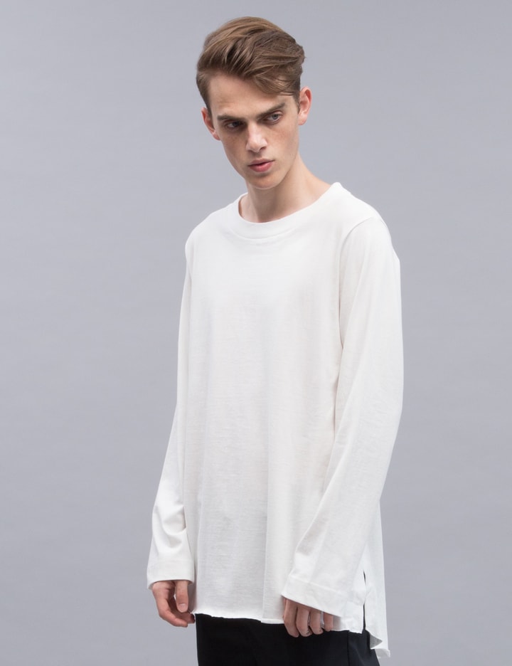Long Sleeve Elogated T-shirt Placeholder Image