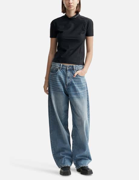 Halter Top In Comfort Stretch Denim view 19