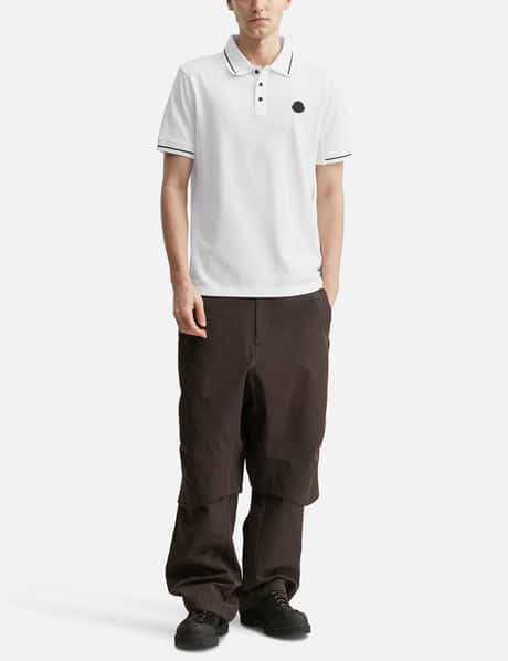 Logo Patch Cotton Polo Shirt view 14