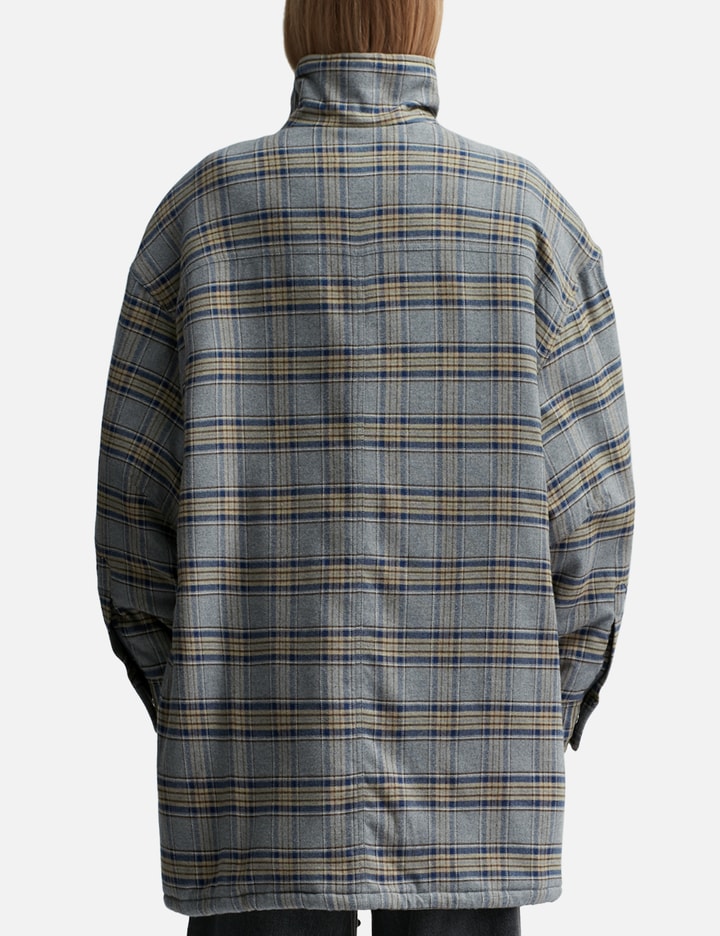 Quilted Checked Flannel Jacket Placeholder Image